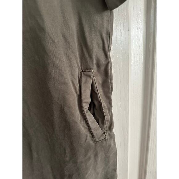 Velvet Heart Women's Gray Short Sleeves Roll Tab Collared Shirt Dress Size Small - Picture 6 of 8